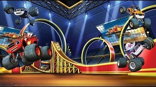 Игры Вспыш и Чудо Машинки играть Мультик игра для детей / Games Blaze and the monster machines play