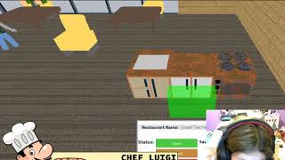 CottonCandyAlyO Plays ROBLOX: Restaurant Tycoon