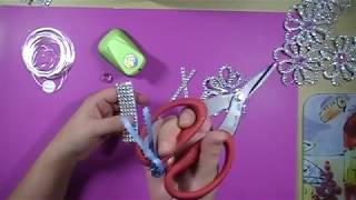 Bling Ribbon Flower