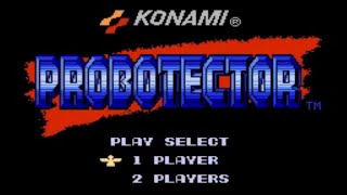 Probotector (NES, Single Player)