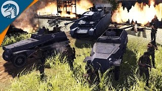 ADVANCE ON ALLIED LINES | RobZ Realism | Men of War: Assault Squad 2 [MOD] Gameplay