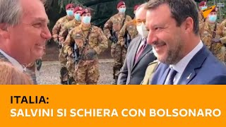 Salvini si schiera con Bolsonaro