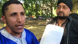 RAJ & SHAMSI STRONG DISCUSSION ON GROOMING GANGS! - speakers corner 8/7/18