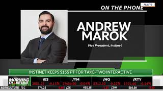 Andrew Marok on TTWO, ATVI Earnings