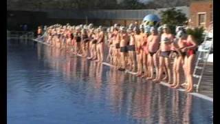 The Outdoor Swimming Society 2008 festive dip with Cassie Patten