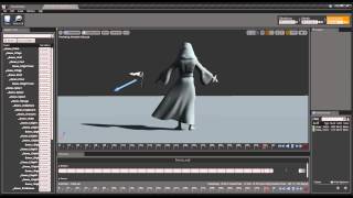 APEX Clothing - PhysX Clothing test for nun character (Unreal Engine 4)