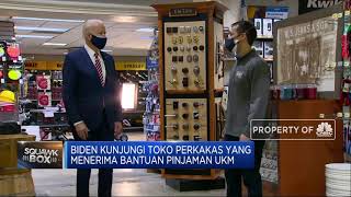 Biden Tambah Bantuan untuk UKM