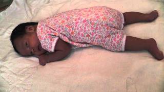 Tummy Time?!? I'm just going to chill out with my hiccups