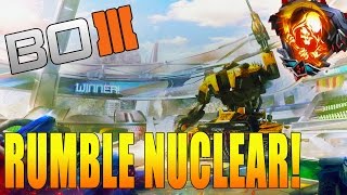 NUCLEAR ON NEW DLC MAP RUMBLE! - NEW DESCENT DLC NUCLEAR! - LIKES & DISLIKES OF NEW BO3 DLC!