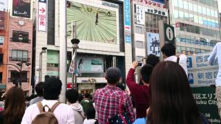 ジョジョの奇妙な冒険オールスターバトル@新宿アルタ前の熱狂