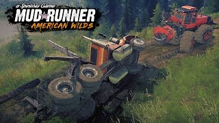 SPINTIRES: MudRunner: AMERICAN WILDS #07 ? Unfall beim Abschleppen