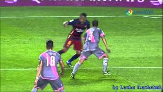 Barcelona 5:2 Rayo Vallekano голы,опасные моменты!