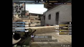 LM [GR] LeviathAN ' Chris INSANE AWP * Dust2 Competitive Match Footage