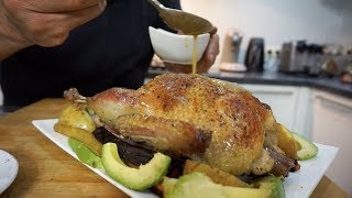 Запечённая утка с овощами к праздничному столу.Рецепт от Жоржаo