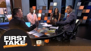First Take debates Charles Barkley's stance on NBA titles vs. 'super teams' | First Take | ESPN
