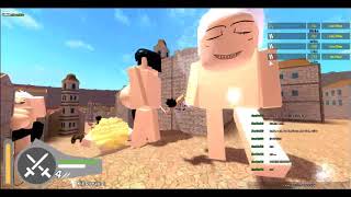 Attack on titan roblox gameplay