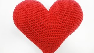 Большое доброе сердце Great kind heart Crochet
