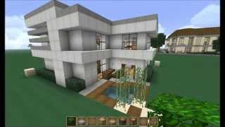Minecraft - Let's Build - 16x16 Modern House