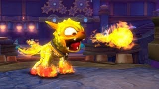 COTV - Skylanders Giants ARENA Sticky Situation Molten Hot Dog