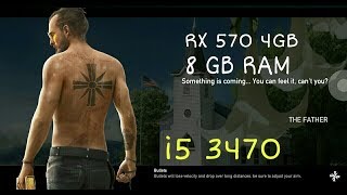 RADEON RX 570 4gb ,8 gb RAM, i5 3470 TES GAME FARCRY 5BECHMARK LOW,NORMAL HIGH,ULTRA