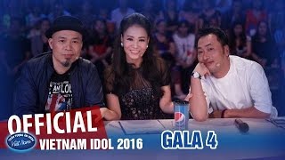 VIETNAM IDOL 2016 - GALA 4 - SỐNG TRẺ TỪNG GIÂY - FULL HD