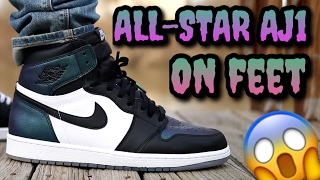 BEST ALL STAR RELEASE OF 2017!? "Chameleon" Air Jordan 1 ON FEET REVIEW!