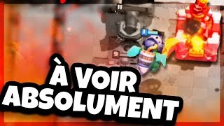 Clash Royale - INCROYABLE PERFORMANCE AU DRAGON DE L'ENFER !