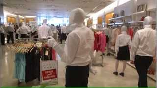 Manifestación en Zara: Moda sin Tóxicos Ahora!
