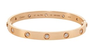 Question Mark: The Cartier Love Bangle / Bracelet in 18K Gold