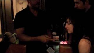 David Blaine makes a deck of cards shrink
