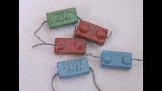 Серебро из конденсаторов КС