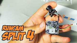 Самая маленькая 4K HD FPV камера - ставим на самолёт! [Runcam Split 4]