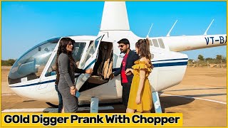 Gold Digger Prank On 2 Girls With Helicopter | The HunGama Films