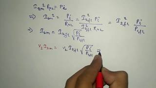 Losses of a Transformer, Efficiency Calculation