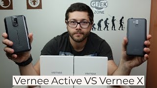 12GB RAM e 256GB Espaço Interno na soma destes Smartphones! | Vernee Active e Vernee X