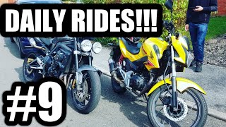 DAILY RIDES #9 | HONDA CB125F | LOUD!!!