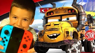 ТАЧКИ 3 ? ИГРА Прохождение с ПАПОЙ на Nintendo Switch Мультики про Машинки Видео для Детей