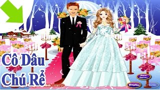 Trò chơi thời trang cô dâu chú rể trong đám cưới mùa đông
