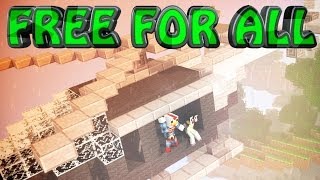 Minecraft | FREE FOR ALL - AERIAL ATTACK!