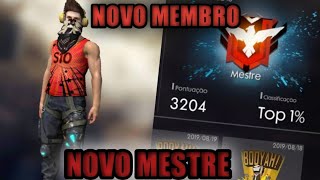 AJUDEI O NOVO MEMBRO DA GUILDA A PEGAR MESTRE!free fire
