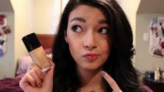 CHANEL Vitalumiere Foundation REVIEW AND DEMO!!!