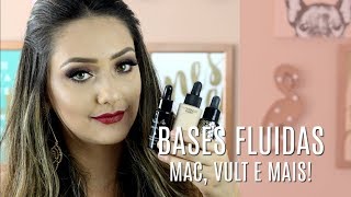 TESTANDO BASES FLUIDAS | VULT, MAC, O BOTICÁRIO E QDB?