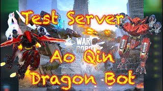NEW Dragon Bot Ao Qin Gameplay - War Robots [WR]