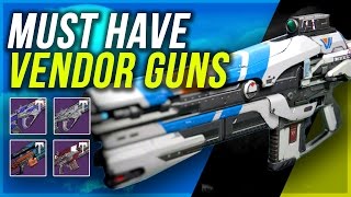 DESTINY: New Vendor Gun Perks  - Age of Triumph Week 1 | Best New Vendor Weapons