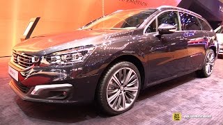 2016 Peugeot 508 SW GT - Exterior and Interior Walkaround - 2016 Geneva Motor Show