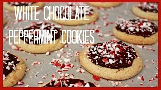 White Chocolate Peppermint Cookies