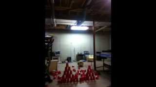 79 solo cups = 1 giant pyramid