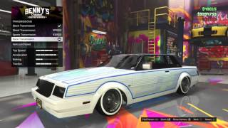 Grand Theft Auto V Low Rider DLC WILLARD FACTION FULL UPGRADE OPTIONS
