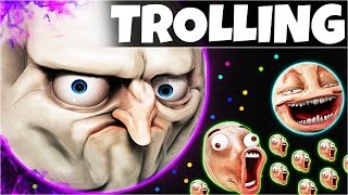 AGARIO Funny Moments | Trolling People In Agar.io #5