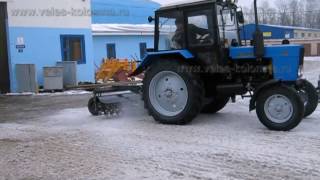 Льдоскалыватель для МТЗ 82